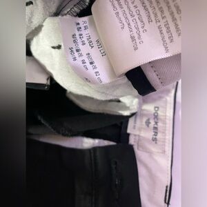 dockers mens pants 32x32 black khaki great condition stylish see my other items